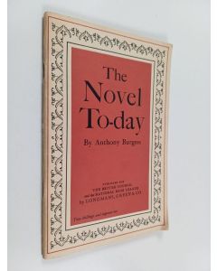Kirjailijan Anthony Burgess käytetty teos The English novel of to-day