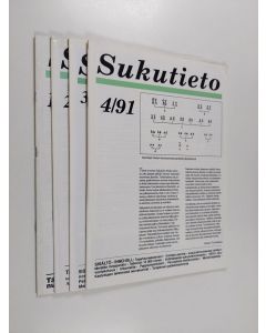 käytetty teos Sukutieto vuosikerta 1991 (1-4)