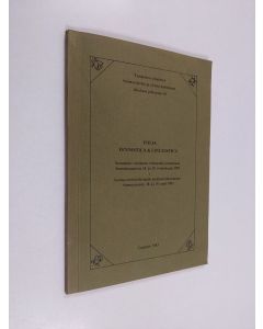 käytetty kirja Suomalais-virolainen virheanalyysiseminaari Summassaaressa 18. ja 19. toukokuuta 1983 Soome-eesti keelevigade analüüsi ühisseminar Summassaares 18. ja 19. mail 1983