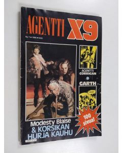 käytetty kirja Agentti X9 7/1986