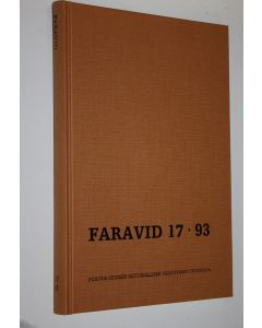 käytetty kirja Faravid 17 / 1993 : Pohjois-Suomen historiallisen yhdistyksen vuosikirja (UUDENVEROINEN)