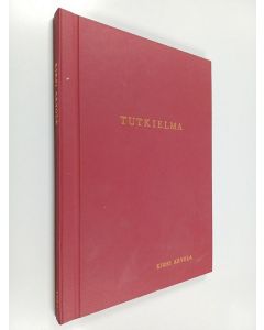 Kirjailijan Kirsi Arvola käytetty kirja Perheen sisäinen lapsen seksuaalinen hyväksikäyttö - oikeus- ja sosiaaliongelma (tutkielma)