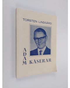 Kirjailijan Torsten Lindgård käytetty kirja Adam kåserar