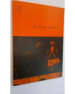 Kirjailijan Branko Hofman & Tone Pavcek käytetty kirja Le livre slovene No. 1/2 annee XXIII Septembre 1985