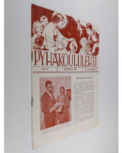 Kirjailijan T. J. Vauramo käytetty teos Pyhäkoululehti 9/1957