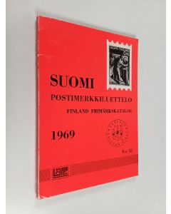 käytetty kirja Suomi postimerkkiluettelo 1969  = Finland frimärkskatalog 1969