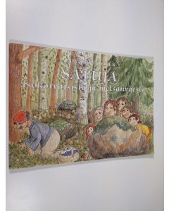 Kirjailijan Talvikki Salonen käytetty teos Satuja isokorvaisista ja metsänväestä