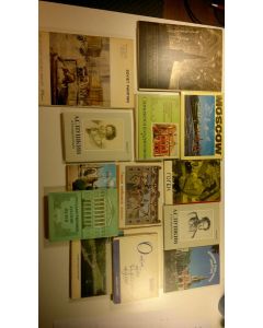 käytetty teos Venäläisiä postikorttilajitelmia (14 lajitelmaa, käyttämättömiä)