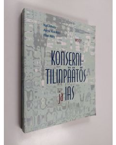Kirjailijan Kari Alhola käytetty kirja Konsernitilinpäätös ja IAS