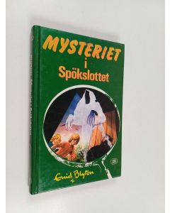 Kirjailijan Enid Blyton käytetty kirja Mysteriet i Spökslottet