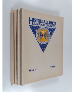 Tekijän Jalmari Jaakkola  käytetty kirja Historiallinen aikakauskirja vuosikerta 1950 (n:o 1-4)