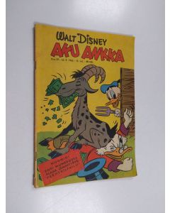 Kirjailijan Walt Disney käytetty teos Aku Ankka 39/1962