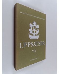 käytetty kirja Uppsatser 8 - Skrifter utgivna av Helsingfors släktforskare r.f.