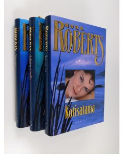 käytetty kirja Nora Roberts setti 3 kirjaa : Nousuvesi ; Aaltojen armoilla ; Kotisatama