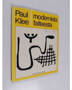 Kirjailijan Paul Klee käytetty kirja Modernista taiteesta