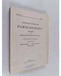 Tekijän E. N. ym. Setälä  käytetty kirja Finnish-ugrische Forschungen - zeittschrift für finnisch-ugrische sprach- und volkskunde nebst Anzeiger unter mitwirkung von fachgenossen 40