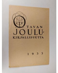 käytetty teos Otavan joulukirjallisuutta 1933