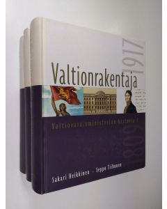 Kirjailijan Sakari Heikkinen käytetty kirja Valtiovarainministeriön historia 1-3