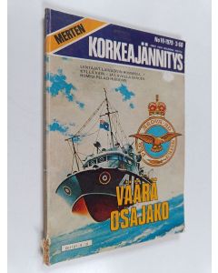 käytetty kirja Merten korkeajännitys 10/1979 : Väärä osajako