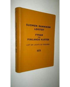 käytetty kirja Suomen rannikon loistot 1978