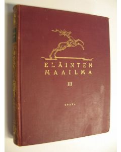 Tekijän Hannes Salovaara  käytetty kirja Eläinten maailma 3 : kuvia ja kuvauksia, Varpuslinnut, matelijat, sammakkoeläimet, kalat, ympyräsuiset, putkisydämiset, vaippaeläimet