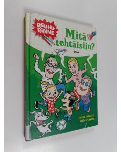 Kirjailijan Henna Halmetvaara käytetty kirja Mitä tehtäisiin?