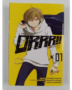 Kirjailijan Ryohgo Narita uusi kirja Durarara!! : yellow scarves arc vol. 1