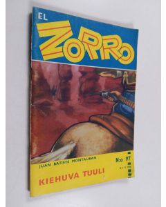 käytetty kirja El Zorro del Castelrey n:o 12/1966 : Kiehuva tuuli