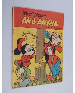 Kirjailijan Walt Disney käytetty teos Aku Ankka 16/1961