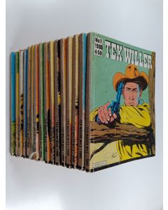 käytetty kirja Tex Willer vuosikerta 1980 (1-16)