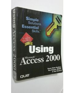 Kirjailijan Susan Sales Harkins käytetty kirja Using Microsoft Access 2000