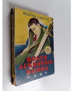 Kirjailijan Agatha Christie käytetty kirja Roger Ackroydin murha