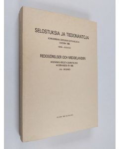 Kirjailijan Aleksi Ekholm käytetty kirja Selostuksia ja tiedonantoja Korkeimman oikeuden ratkaisuista vuonna 1955