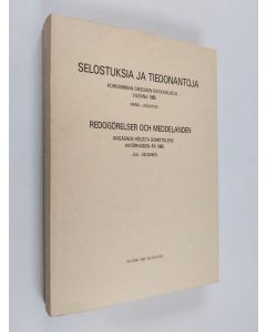 Kirjailijan Aleksi Ekholm käytetty kirja Selostuksia ja tiedonantoja Korkeimman oikeuden ratkaisuista vuonna 1955