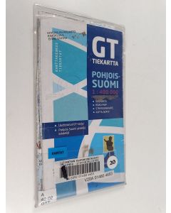 käytetty teos GT tiekartta Pohjois-Suomi, 1:400 000
