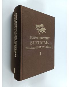 käytetty kirja Suomenhevosen sukukirja 1 = Stambok för finnhästen