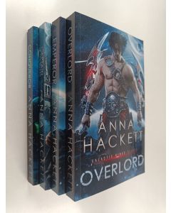 Kirjailijan Anna Hackett käytetty kirja Galactic kings 1-4 : Overlord ; Emperor ; Captain of the Guard ; Conqueror
