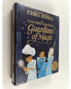 Kirjailijan Chris Riddell käytetty kirja Guardians of magic