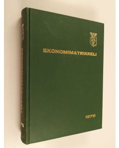 Kirjailijan Pertti Porenne & Heikki Hara ym. käytetty kirja Ekonomimatrikkeli : 1970