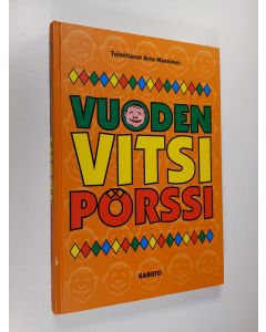 Tekijän Arto Manninen  käytetty kirja Vuoden vitsipörssi