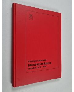 käytetty kirja Helsingin kaupungin taloussuunnitelma vuosiksi 1972-1981
