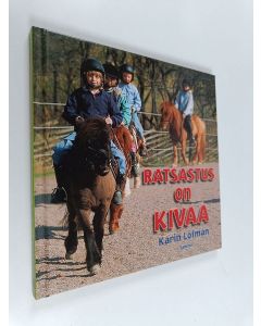 Kirjailijan Karin Löfman käytetty kirja Ratsastus on kivaa