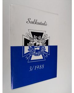 Kirjailijan Raimo Vehviläinen käytetty teos Sulkutuli 3/1988