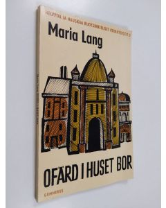 Kirjailijan Maria Lang käytetty kirja Ofärd i huset bor