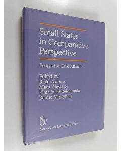 Kirjailijan Erik Allardt käytetty kirja Small states in comparative perspective : essays for Erik Allardt