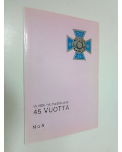 käytetty teos 59. reserviupseerikurssi 45 vuotta
