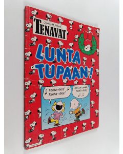 Kirjailijan Charles M. Schulz käytetty kirja Lunta tupaan!
