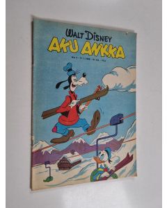 Kirjailijan Walt Disney käytetty teos Aku Ankka 3/1968