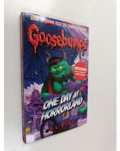 Kirjailijan R. L. Stine käytetty kirja One Day at Horrorland