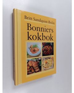 Kirjailijan Britt Sandquist-Bolin käytetty kirja Bonniers kokbok